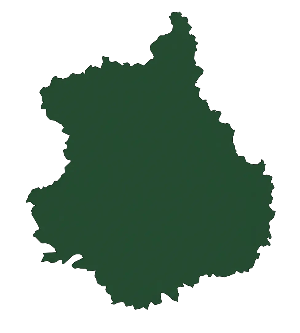 Carte des zones d'intervention en Eure-et-Loir